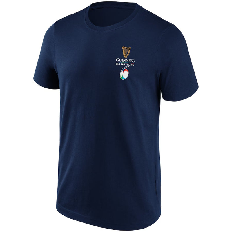 Guinness Six Nations T-Shirt Men's Rugby Logo Top