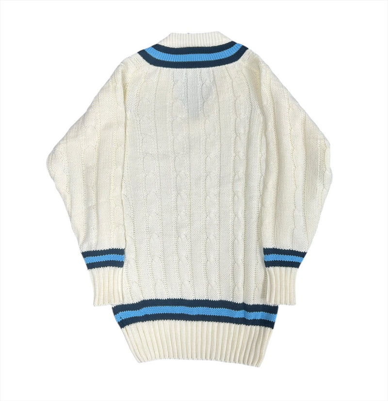 Readers Men's Cricket Jumper Long Sleeve Sweater Top