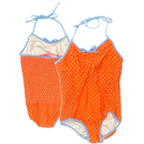 Skechers Women's Bathing Suit Orange Swimsuit