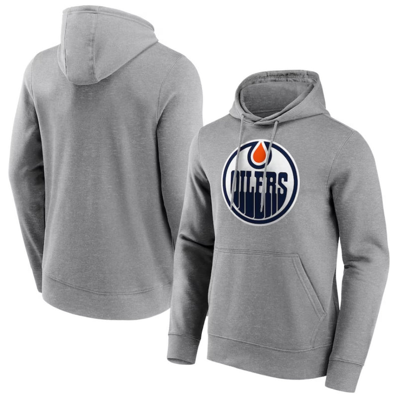 Edmonton Oilers Hoodie Sweatshirt Men's NHL Ice Hockey Fanatics Top