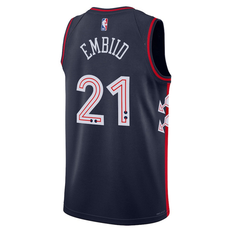 Philadelphia 76ers Men's Jersey NBA Nike City 23/24 - Embiid