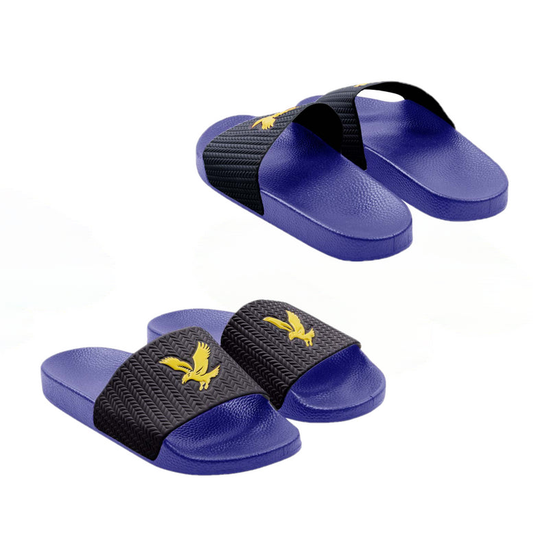 Lyle & Scott Sliders Kid's Golden Eagle Logo Sliders