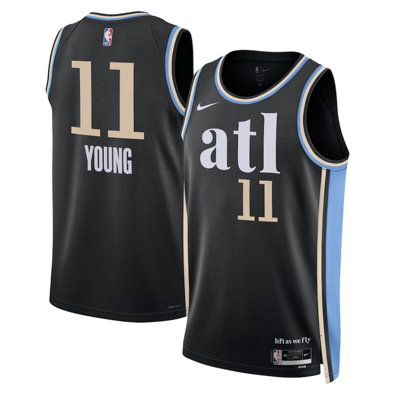 Atlanta Hawks NBA Jersey Men's Nike City Top - Young 11