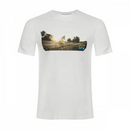 VR46 Men's MotoGP T-Shirt White Motor Ranch GOPRO Top