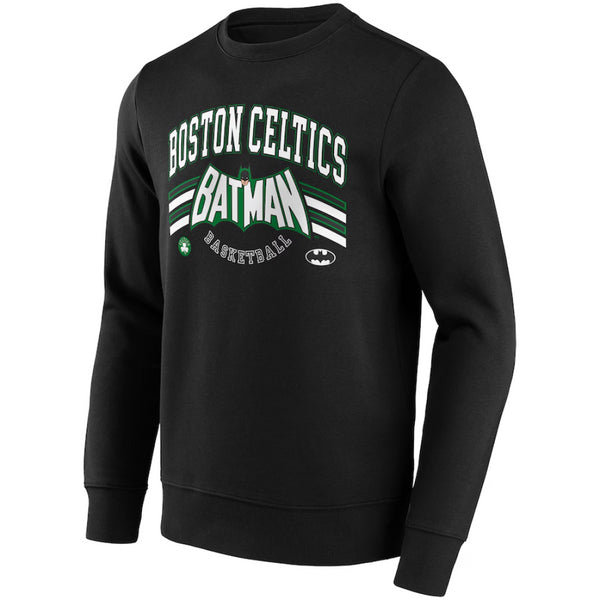 Boston Celtics Men's Sweatshirt NBA Batman Top