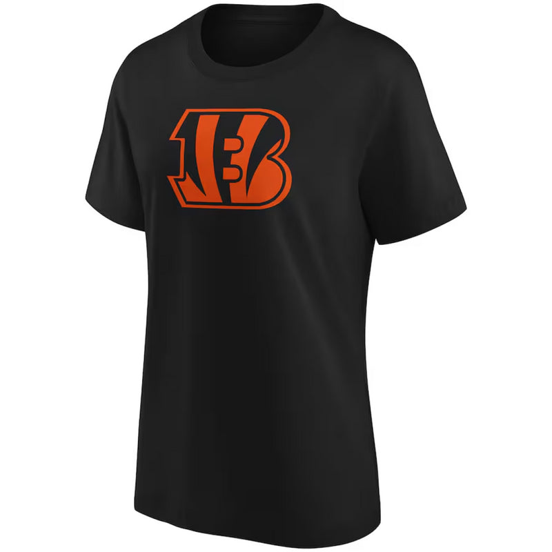 Cincinnati Bengals Women's T-Shirt NFL Mono Logo Top