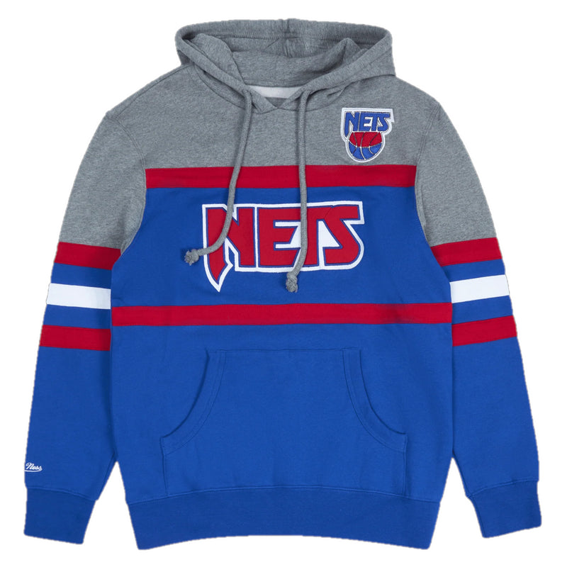 New Jersey Nets Hoodie Men's NBA Mitchell & Ness Hoodie
