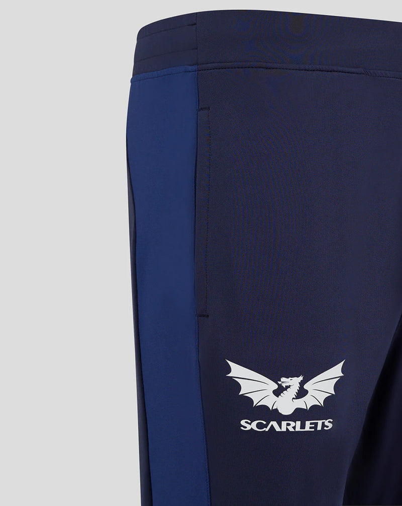 Scarlets Men's Track Pants Rugby Castore 24/25 Players Trousers