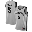 San Antonio Spurs Jersey NBA Men's Nike Top