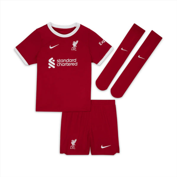 Liverpool Football Mini Kit Nike Kid's Home Set