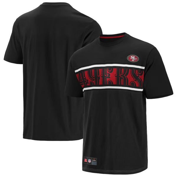 San Francisco 49ers T-Shirt Men's NFL Foundations Top