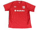 MK Dons Football Kids T-Shirt Castore Red SS Training Tee