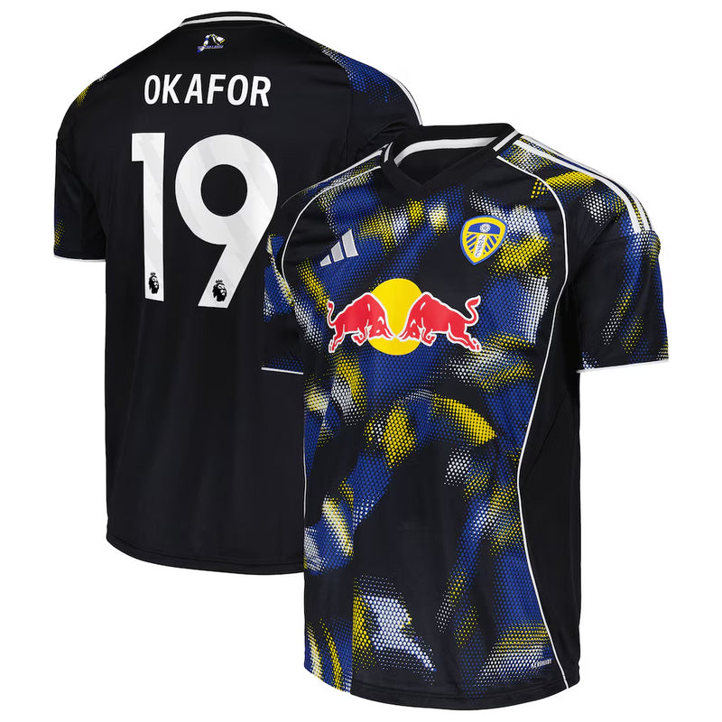 Leeds United Football Shirt adidas Men's 3rd Top - Okafor