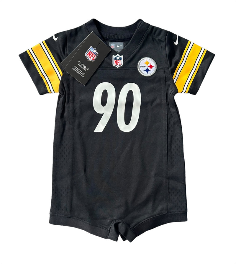 Pittsburgh Steelers NFL Babygrow Nike Home Romper - Watt 90