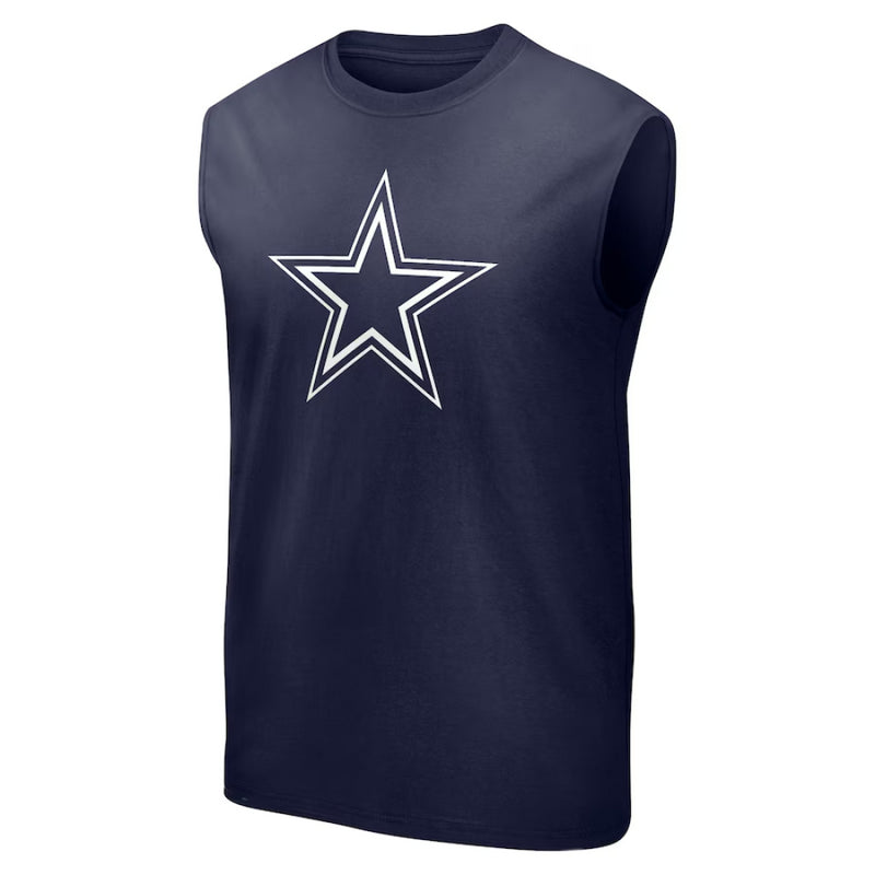 Dallas Cowboys NFL Vest Men's Mono Logo Graphic Tank Top