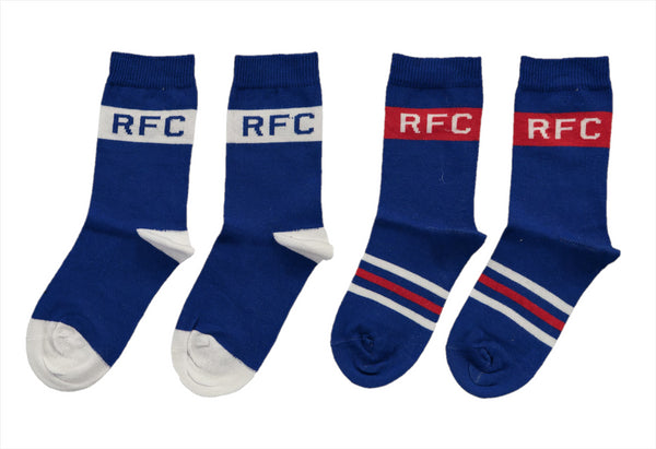 Reading Football Kid's Socks RFC 2 Pack Socks Set