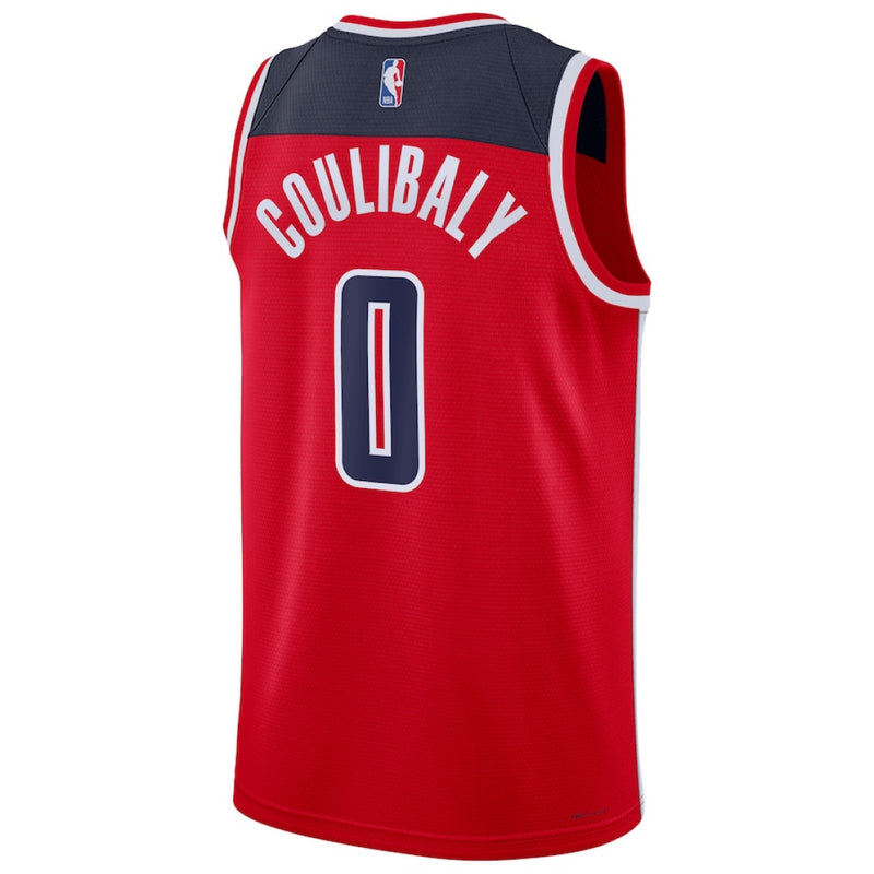 Washington Wizards NBA Jersey Men's Nike Icon Top - Coulibaly 0