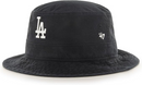 Los Angeles Dodgers Bucket Hat 47 Brand Black MLB Baseball Hat