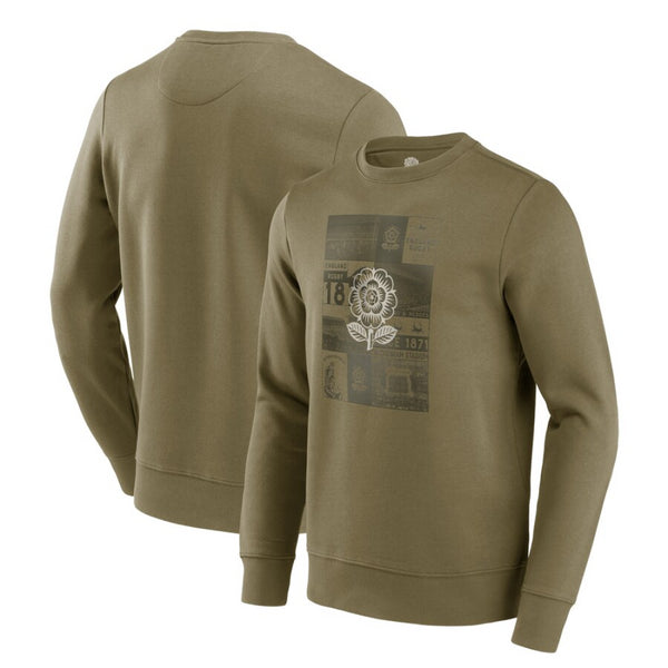 England Rugby Men's Sweatshirt Collage Graphic Sweatshirt