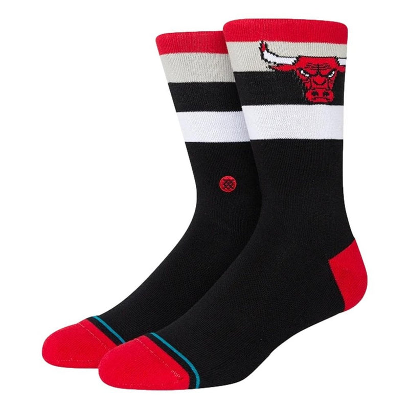 Chicago Bulls Stance Socks Adult Black NBA Casual Crew Socks