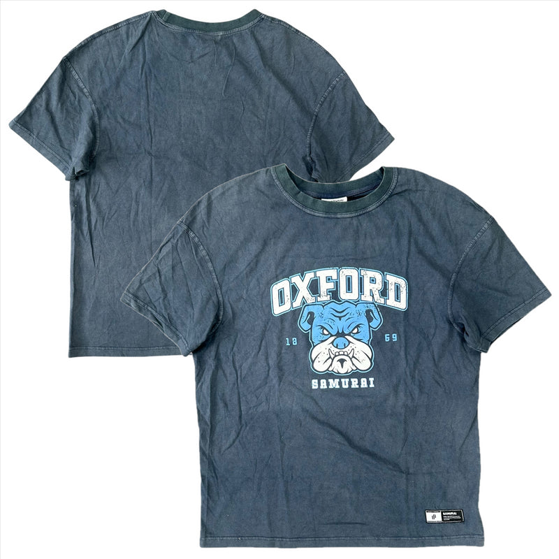 Samurai Oxford University T-Shirt Men's Blue Rugby Top