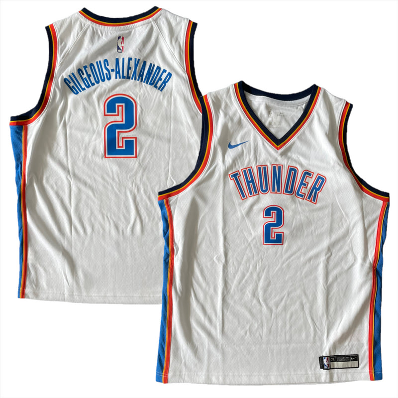 Oklahoma City Thunder Jersey Kid's Nike NBA Basketball Shirt Top
