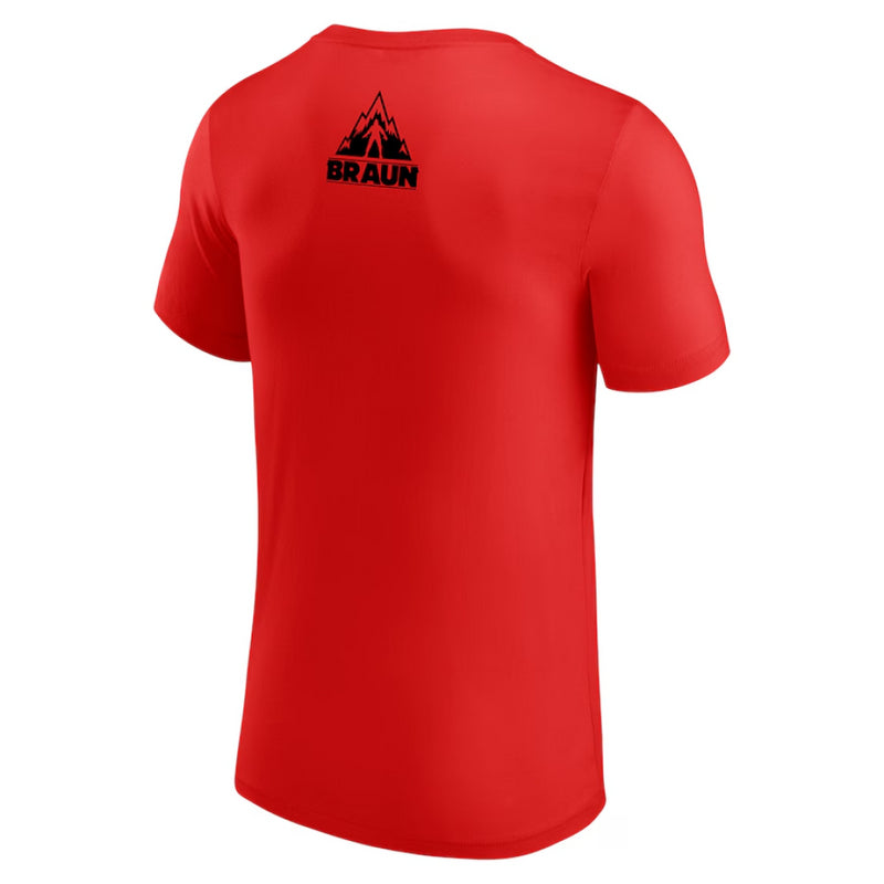 Braun Strowman Men's T-Shirt WWE Monster Bomb Graphic Top