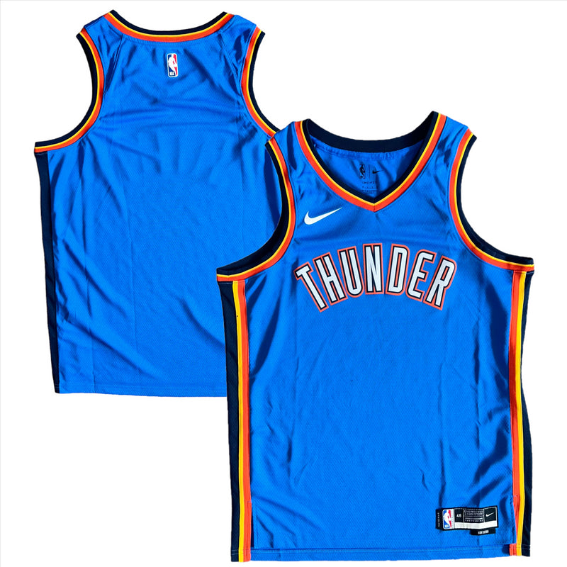 Oklahoma City Thunder Jersey NBA Nike Men's Plain Icon Jersey