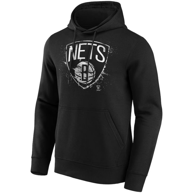 Brooklyn Nets Men's Hoodie NBA Splatter Graphic Hoodie