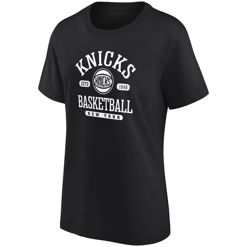 New York Knicks T-Shirt Women's NBA Calling Plays Graphic Top