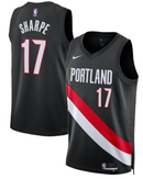 Portland Trail Blazers Jersey Men's Nike Top