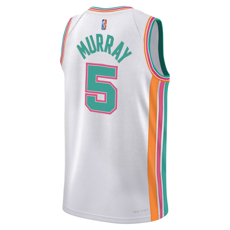 San Antonio Spurs Jersey Kid's Nike NBA City - Murray 5