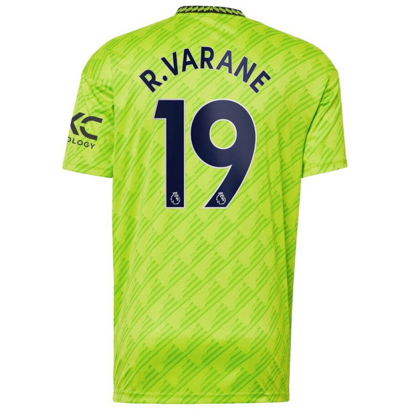 Manchester United Men's Shirt adidas Football 3rd Top - Varane 19