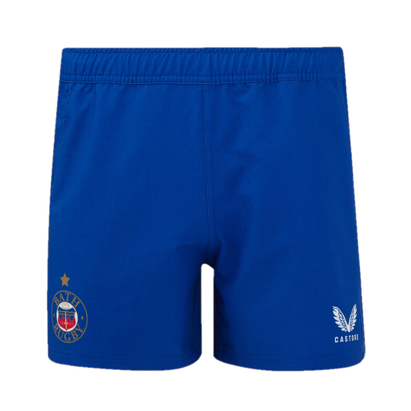 Bath Rugby Castore Shorts Men's Away Pro Blue Shorts