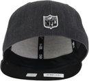 New York Jets NFL Cap New Era Grey Logo Fitted Hat