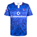 Chelsea Men's Football Shirt Score Draw Home Retro 1992 Top