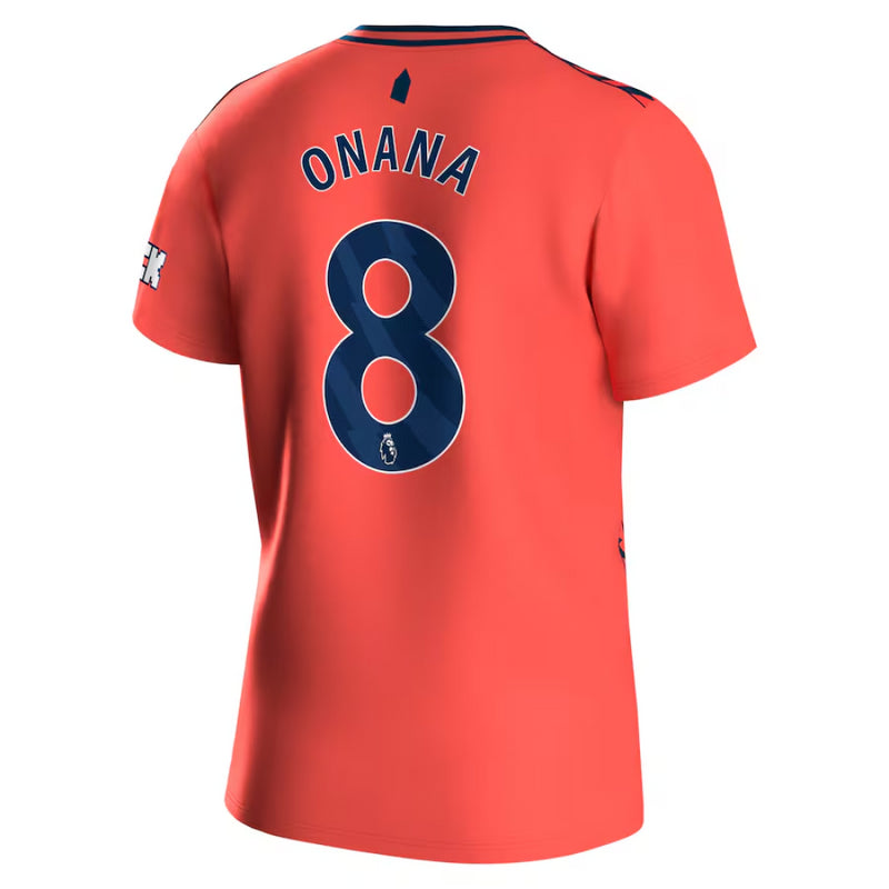 Everton Men's Football Shirt Hummel Away Top - Onana 8