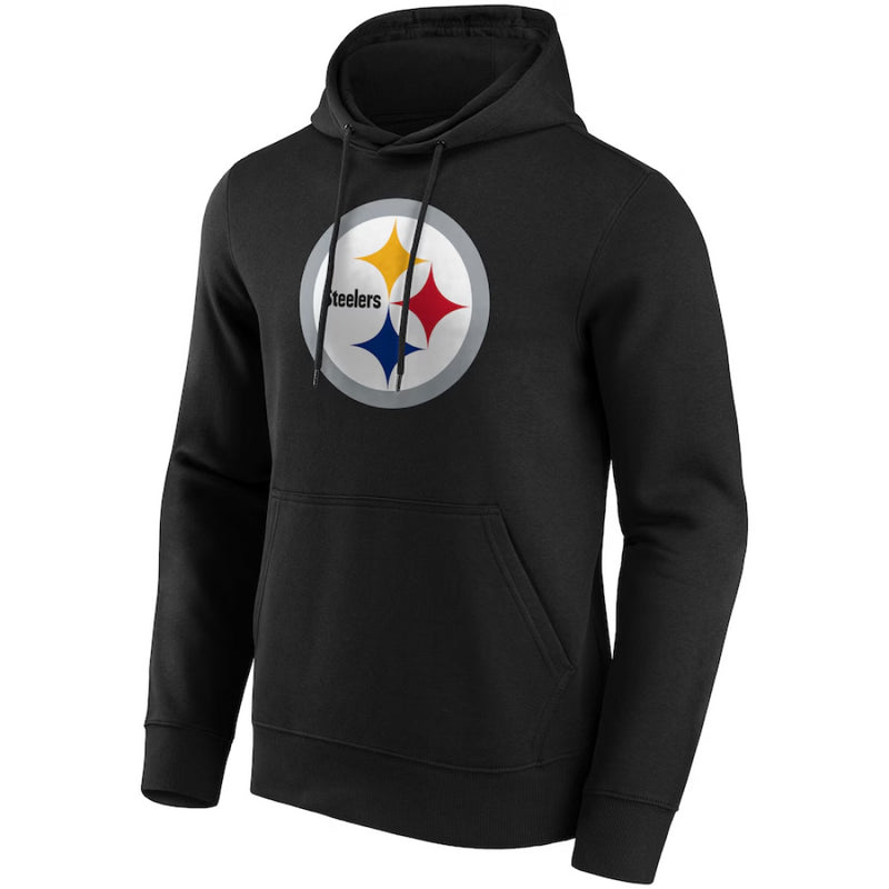 Pittsburgh Steelers Men's Hoodie NFL Primary Colour Logo Hoodie