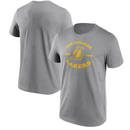 Los Angeles Lakers T-Shirt Men's NBA Grey Top