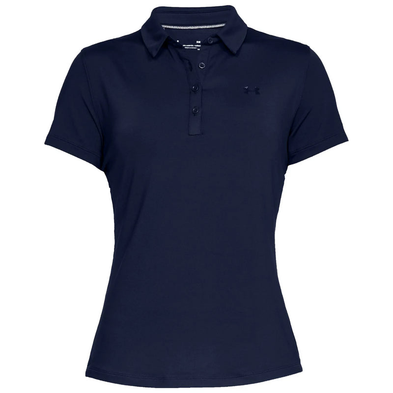 Under Armour Polo Shirt Women's UA Zinger Golf Navy Top