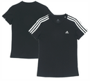 adidas Women's Training T-Shirt Black & White Sports Top