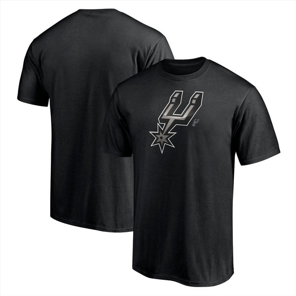 San Antonio Spurs T-Shirt Men's NBA Midnight Mascot Top