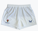 Samoa Men's Pro Shorts Rugby Home White Castore Shorts