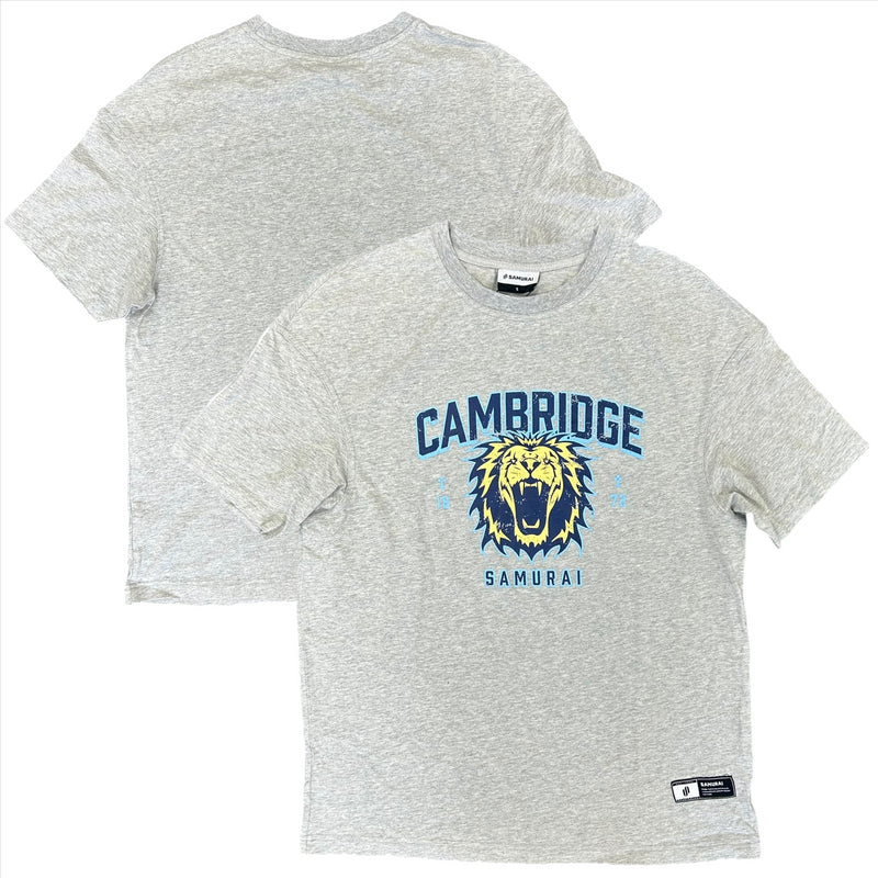 Samurai Cambridge University T-Shirt Men's Rugby Grey Top