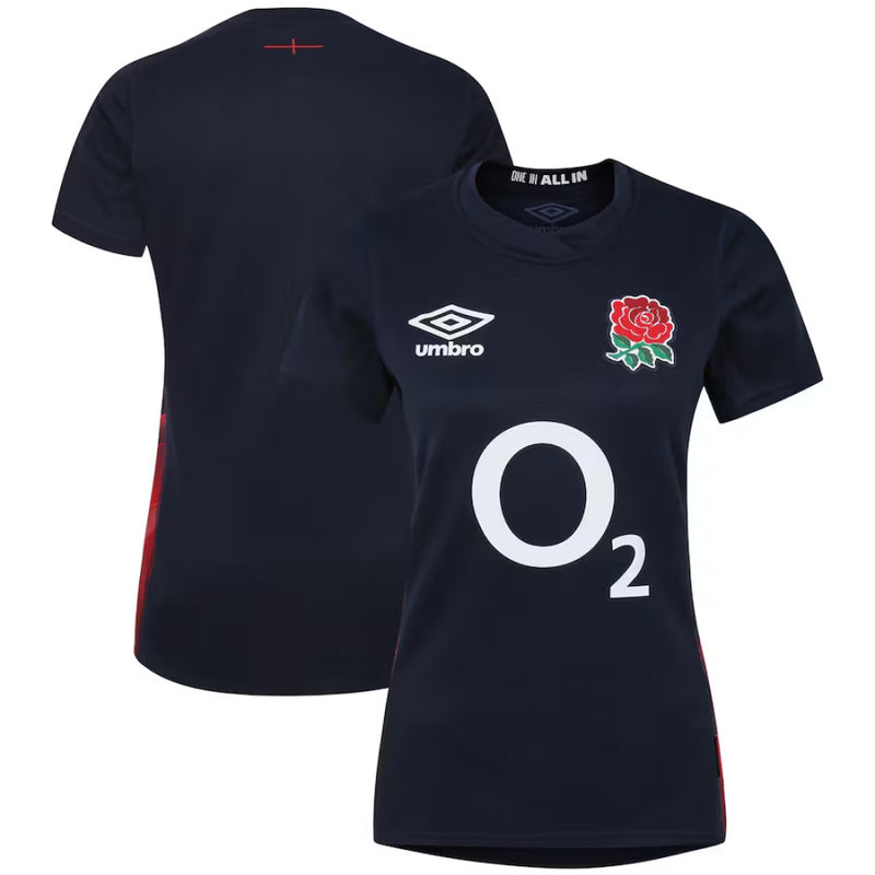 England Rugby Women's Shirt Umbro Alternate 23/24 Jersey