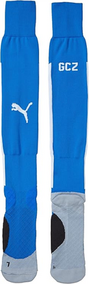 Puma Men's Football Blue Socks Logo Grasshoppers Zurich Pack Of 3 Socks