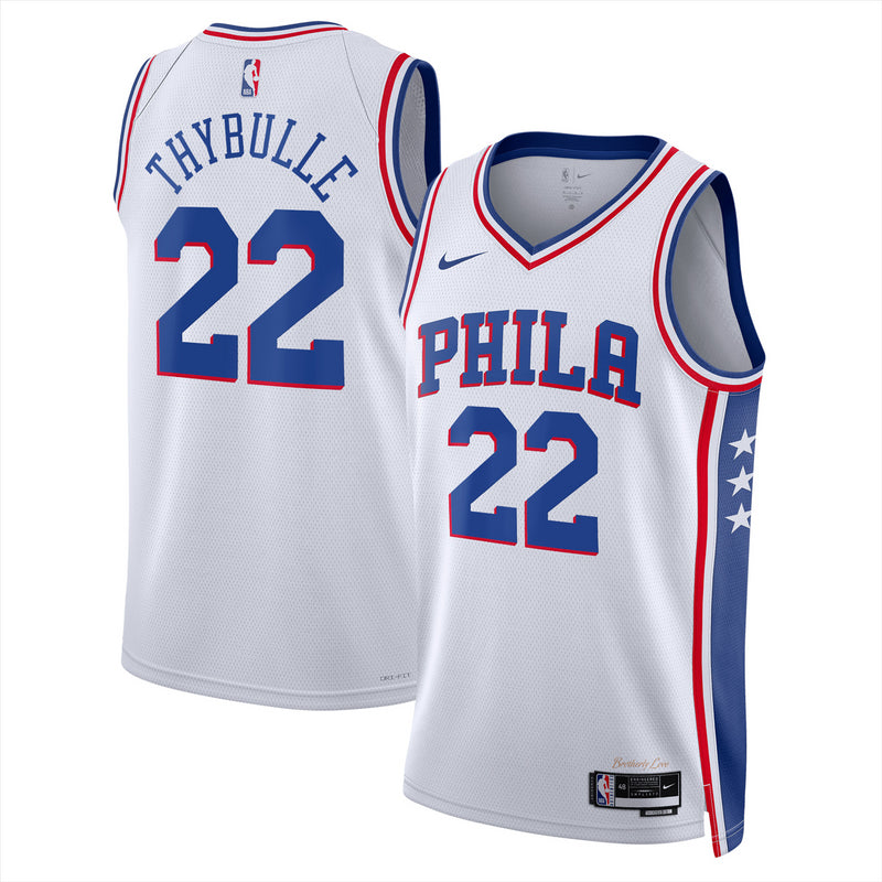 Philadelphia 76ers Men's Jersey NBA Nike Association Top - Thybulle