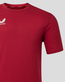 Castore Kid's Red T-Shirt SS Cotton Leisure Top