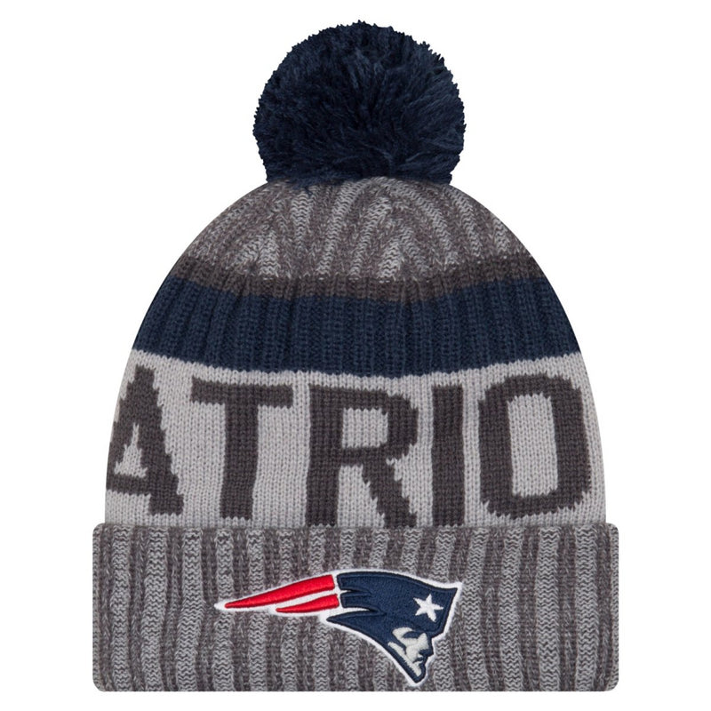 New England Patriots Beanie Adult New Era Sideline Winter Hat