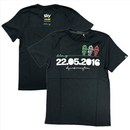VR46 Team Sky Men's T-Shirt MotoGP Black T-Shirt
